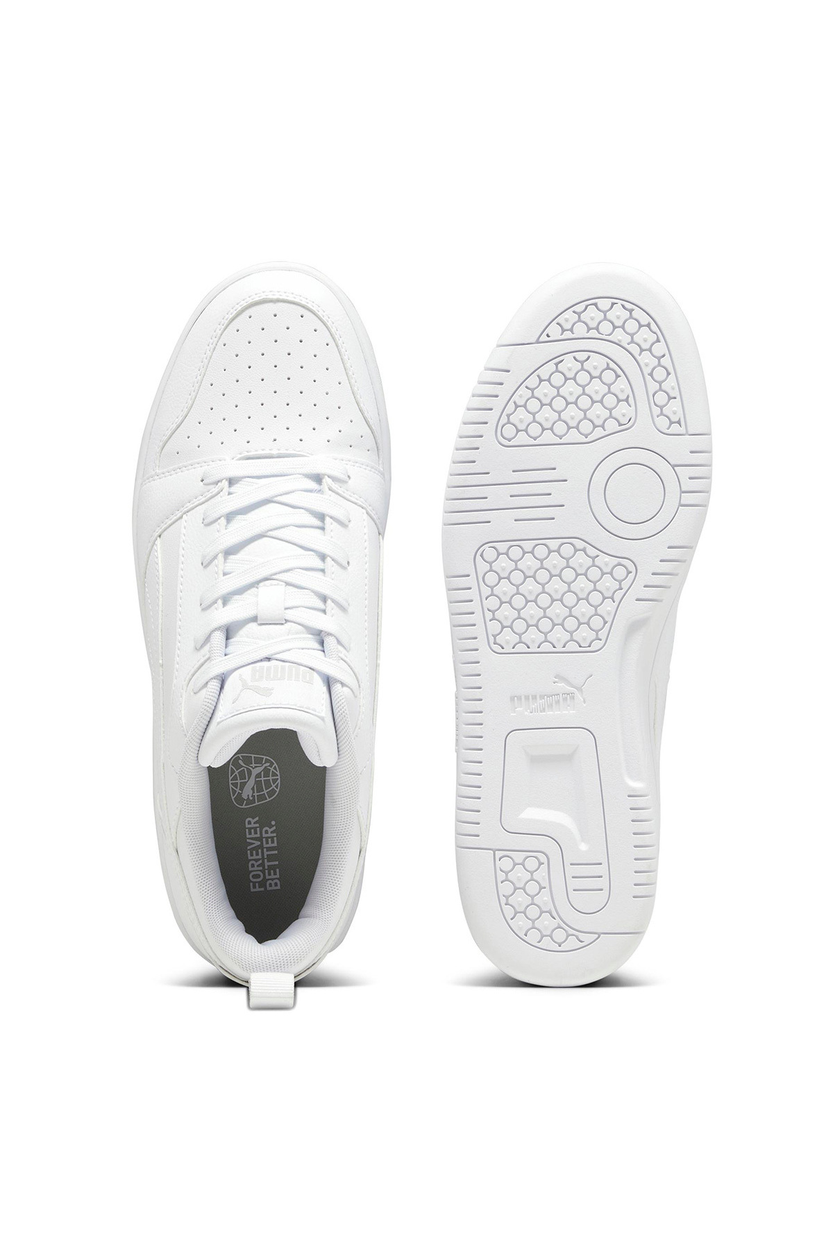 Puma  Rebound V6 Low Unisex Günlük Ayakkabı 39232803 Beyaz - Görsel 3