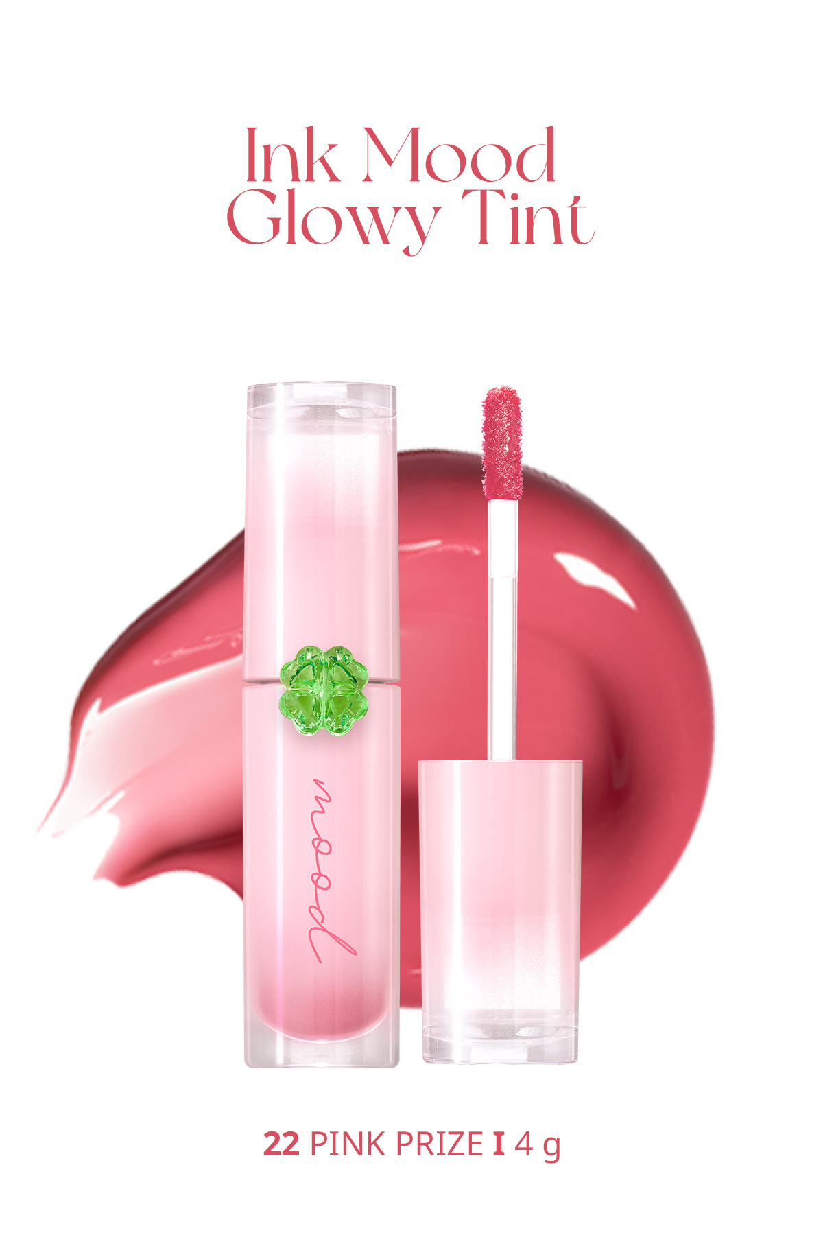 PERIPERA Kalıcı, Pigmentli, Parlak Bitişli Tint PERIPERA Ink Mood Glowy Tint 22 Pink Prize (Lucky Lottery) — صورتی 6412