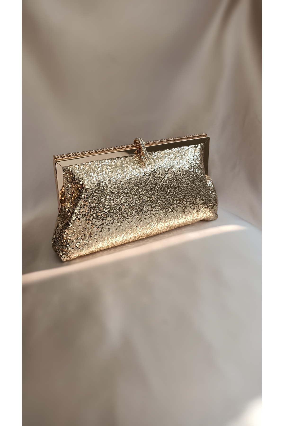 Gül Karatekin Kadın Venom Desen Taş Detaylı Cüzdan Clutch Model Portföy Özel Gün Ve Abiye Çanta