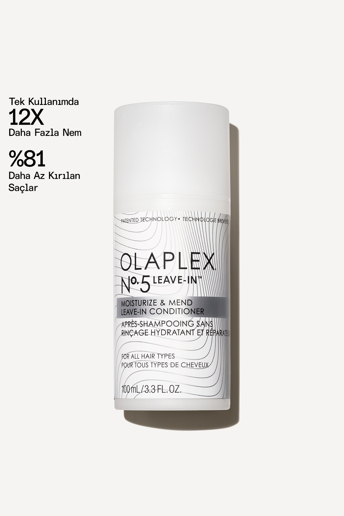 Olaplex NO5 LEAVE-IN MOİSTURİZE AND MEND LEAVE-IN CONDİTİONER 100ML - Fiyatı, Yorumları