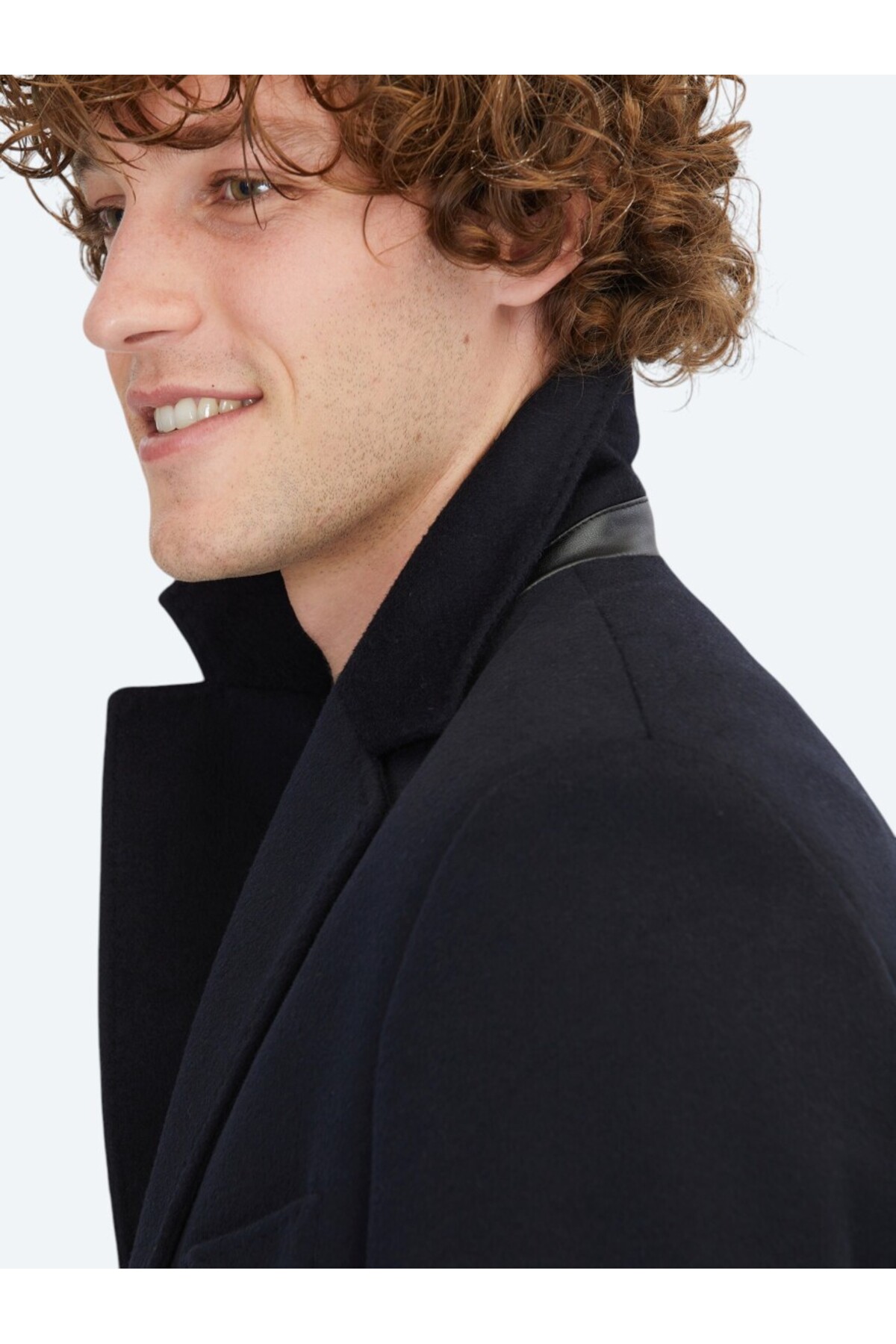 Kip  Dokuma Palto - KP10110096 - Görsel 5