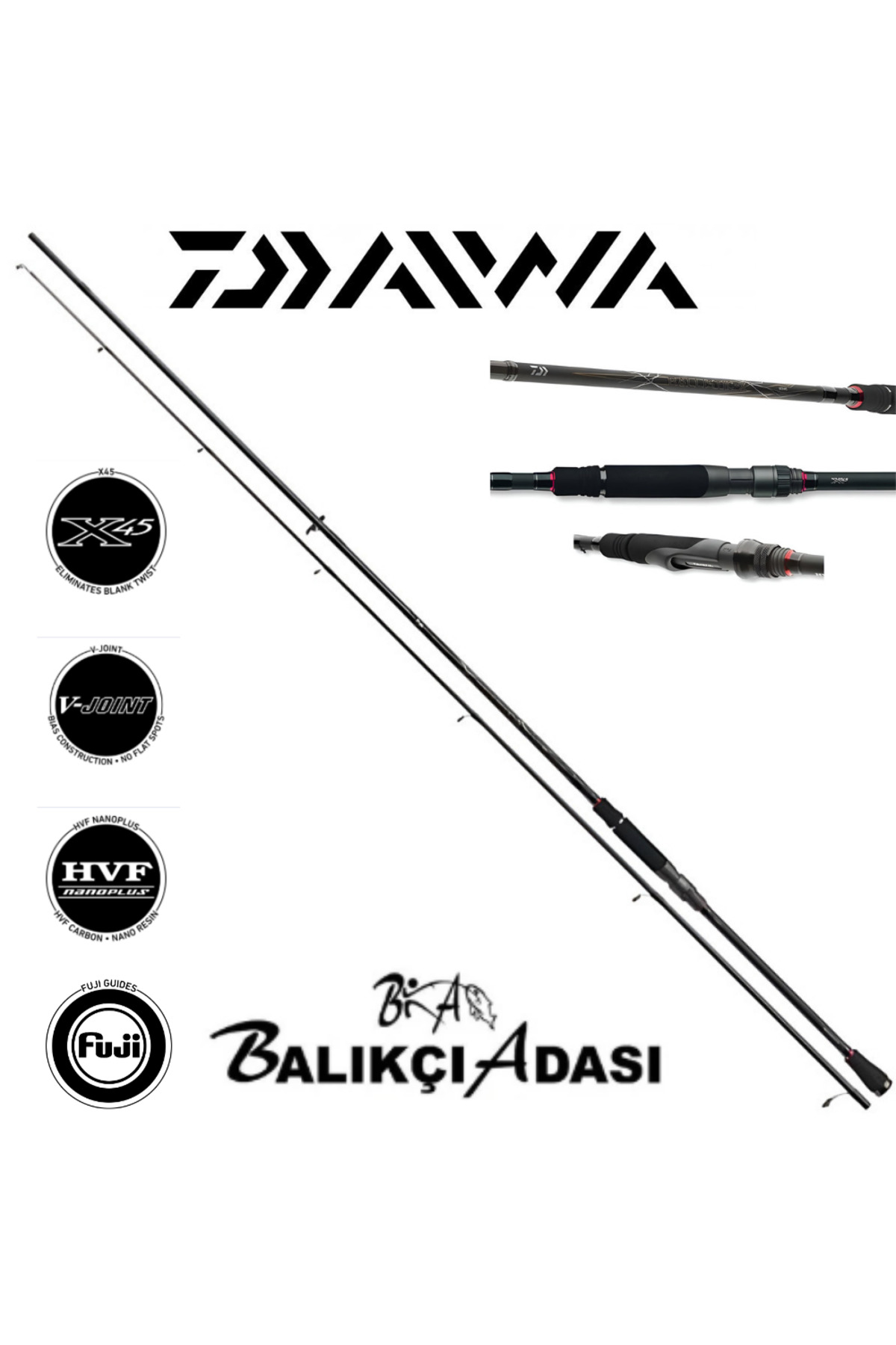 DAIWA Ballistic X Jiggerspin 270cm 7-28gr Olta Kamışı - Fiyatı