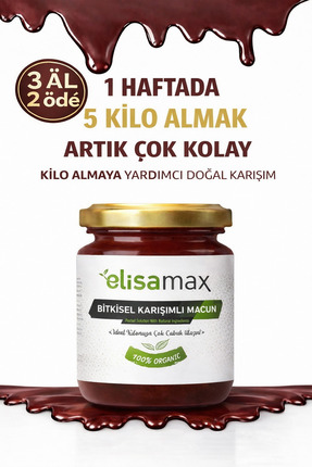 Elisa Bitkisel İştah açıcı kilo almaya yardımcı Kakaolu Pekmez Vitamin Arı Sü...