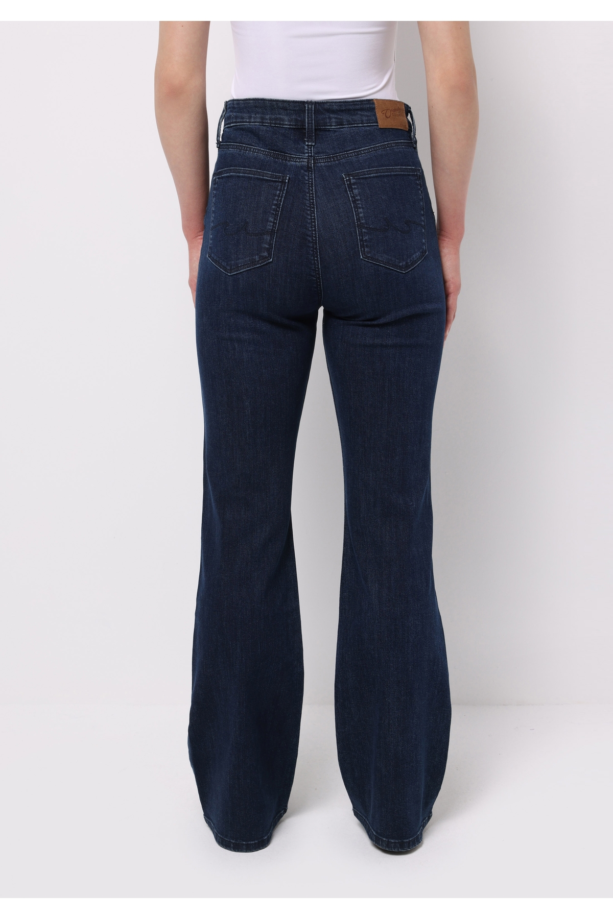 Colin’s  Regular Fit Orta Bel Bootcut Kadın Lacivert Jean Pantolon - Görsel 2
