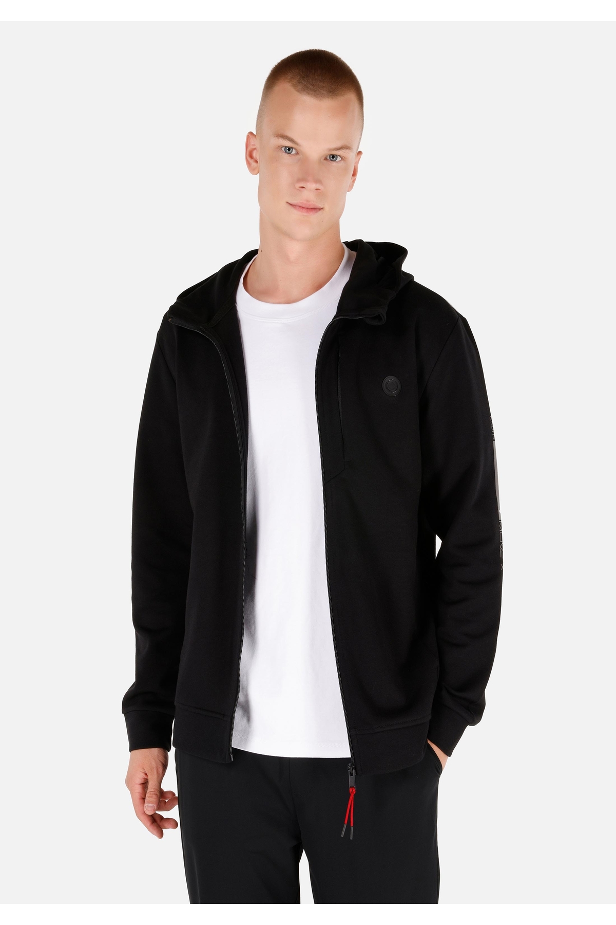 Colin's Regular Fit Erkek Siyah Fermuarlı Ceket