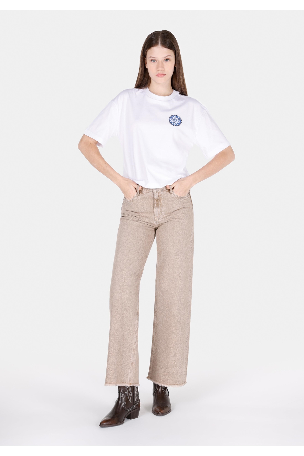 Regular Fit Kadın Denim Jean Pantolon