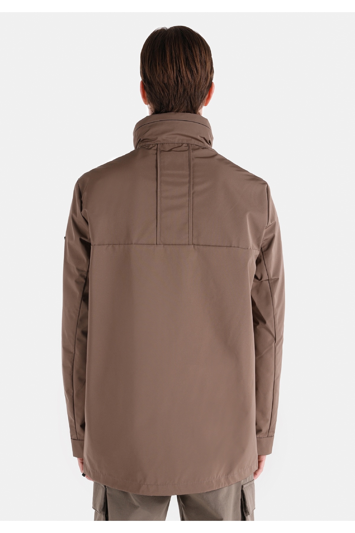 Colin's Regular Fit Fermuarlı Erkek Bej Kaban görsel 2