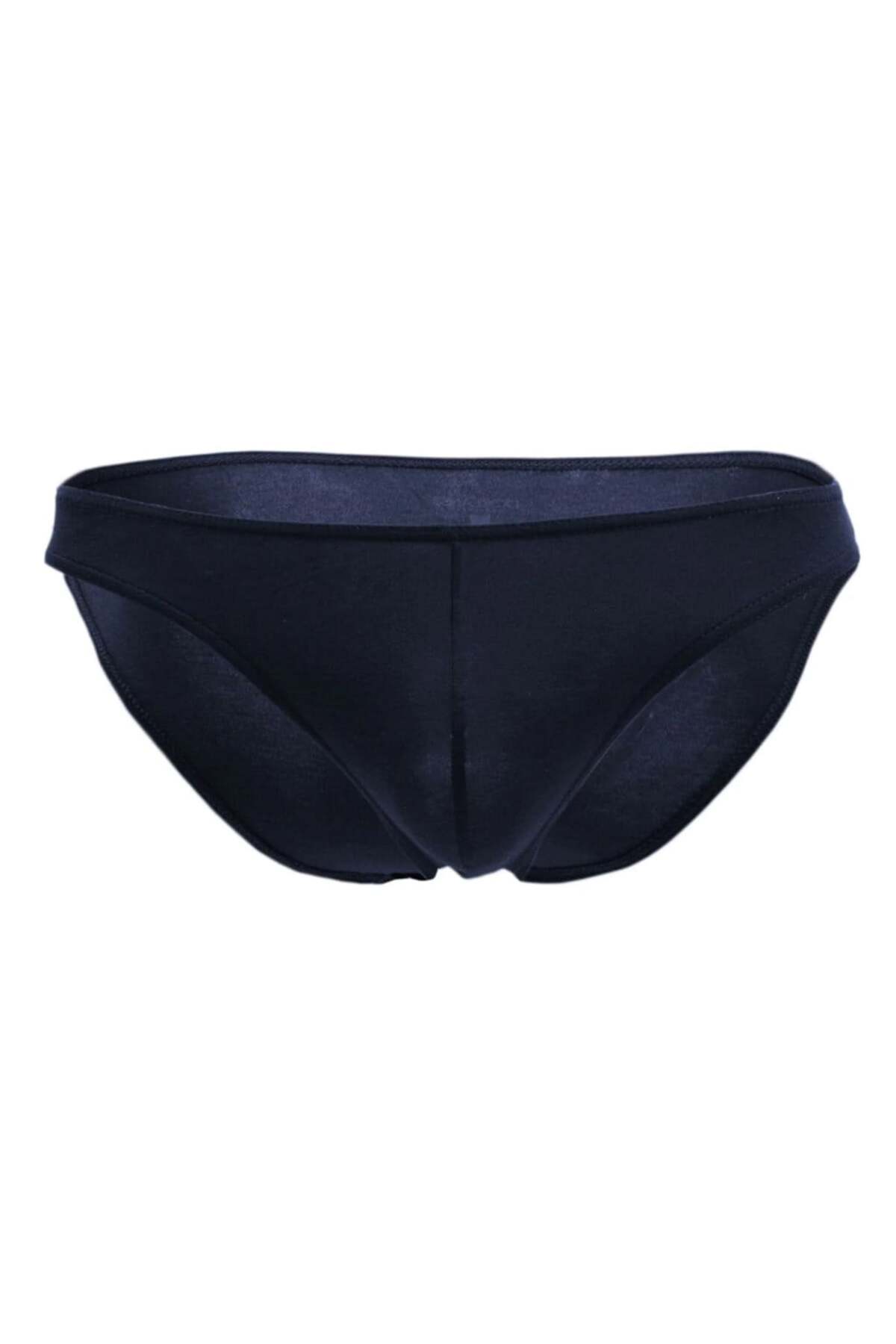 Men's Modal Slim Waistband Solid Color Slip Panties 1281