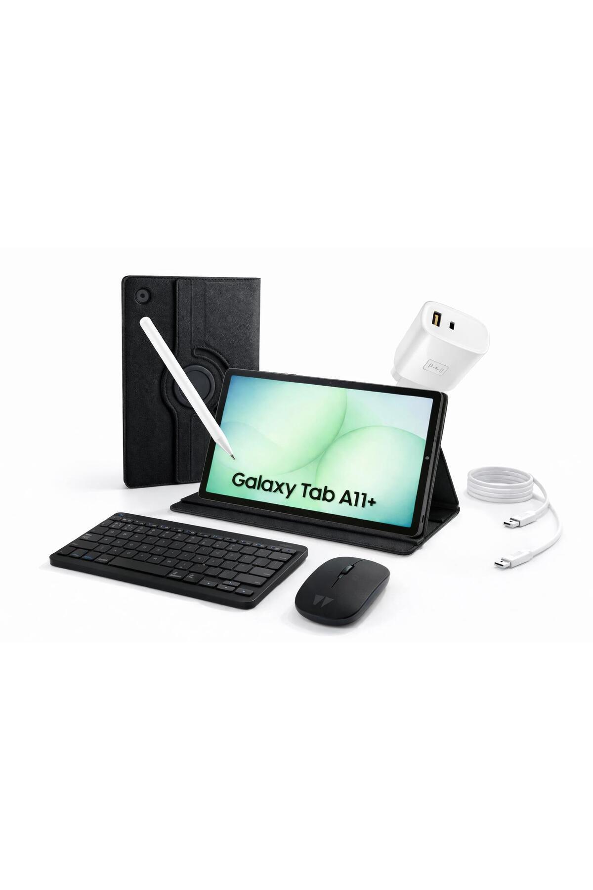 Samsung Galaxy Tab A9 Plus 8 GB 256 GB 11 İNÇ (KALEM HEDİYE) Kılıf Başlık Cam Klavye Mouse Türkiye Garantili