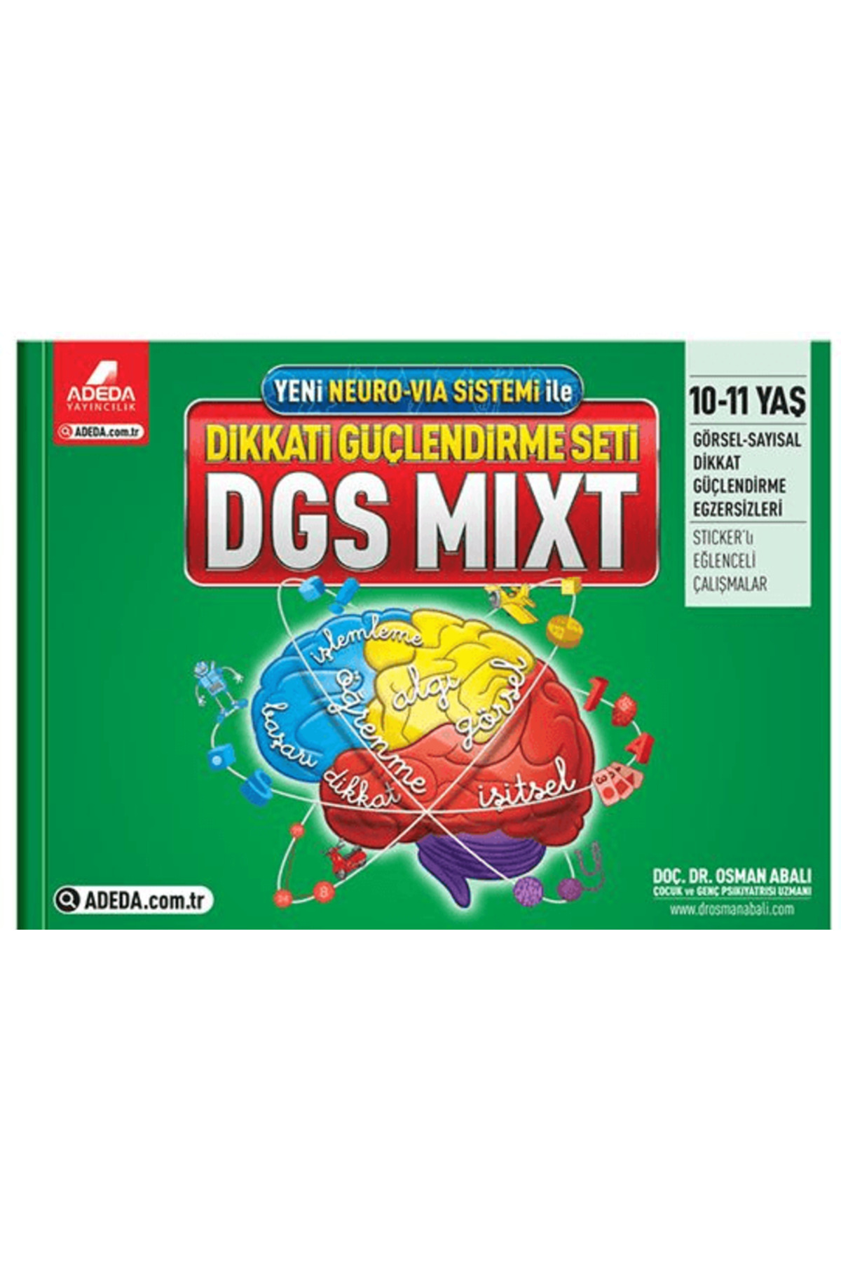 Adeda Yayınları Dgs Mıxt Dikkati Güçlendirme Seti 4-5 Yaş Inları