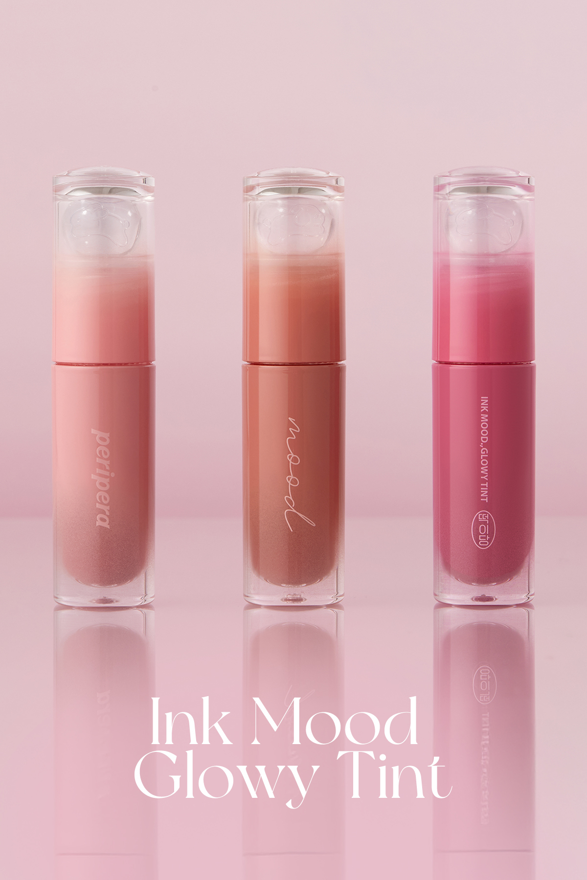 Kalıcı, Pigmentli, Parlak Bitişli Tint PERIPERA Ink Mood Glowy Tint 27 Joking Pink (Tteok Recipe) — صورتی 6412 — تصویر 9 از 9