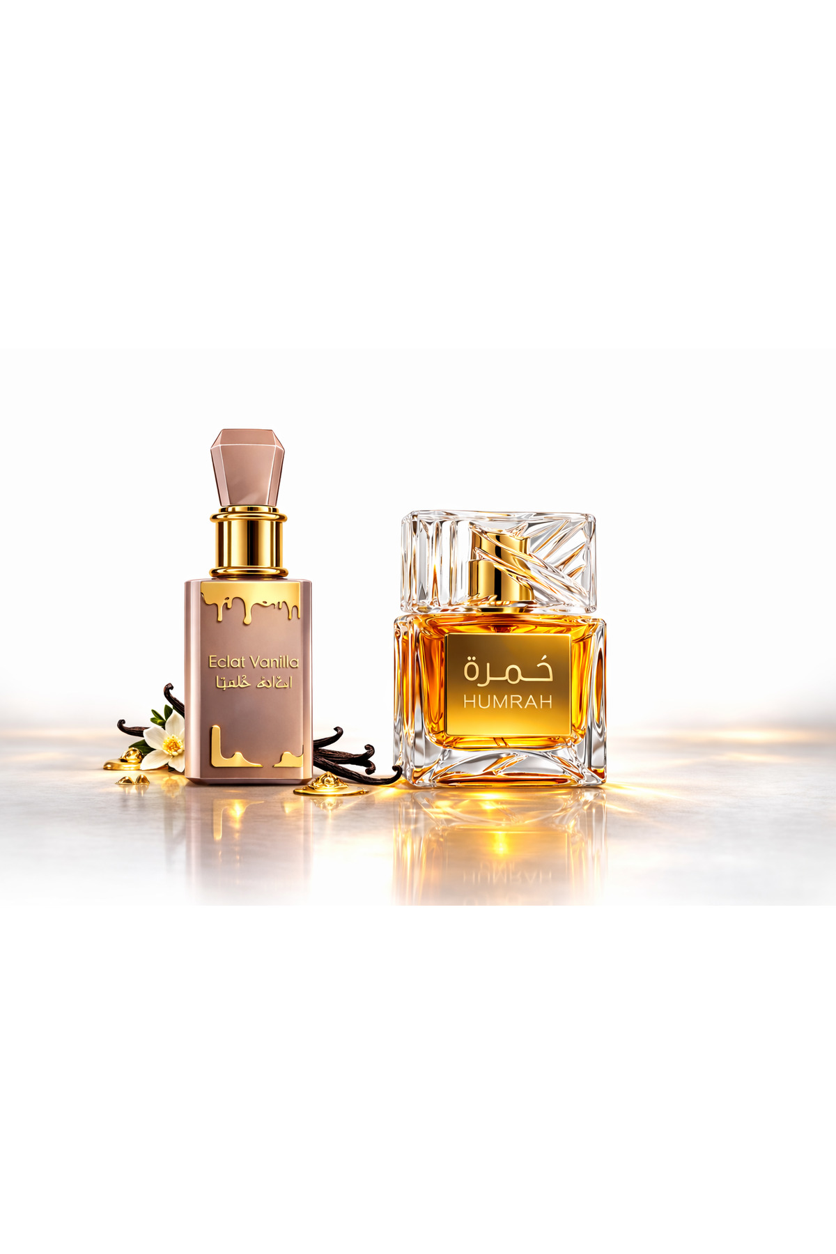 MANASIK Σετ 2 αραβικών αρωμάτων HUMRAH και Eclat VANILLA