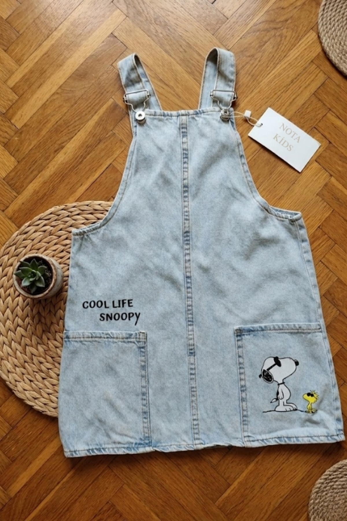 BIDI BIDI Denim Kız Çocuk Jile Elbise fotoğrafı 3 (önizleme)