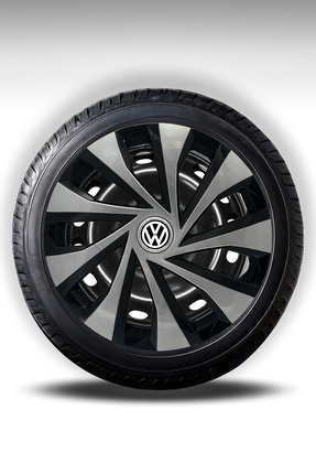 FRWY Volkswagen Araçlar İçin Universal 15" inç 4 Adet 1 Takım Jant Kapağı ( P...