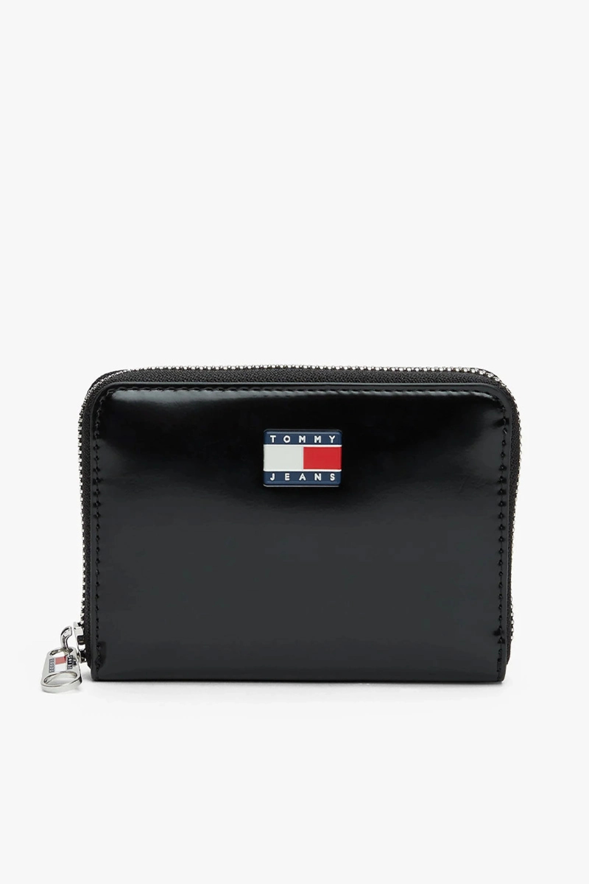 Tommy Hilfiger TJW Must Orta Boy Fermuarlı Kadın Siyah Cüzdan AW0AW18090BDS