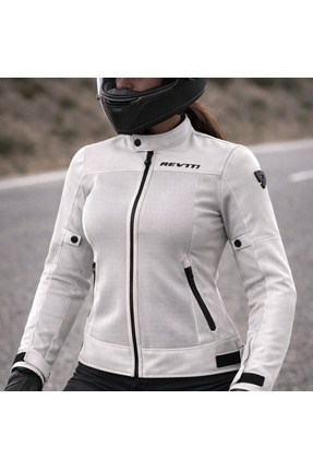 Revit REV'IT! Eclipse 2 Kadın Yazlık Korumalı Motosiklet Montu Gri