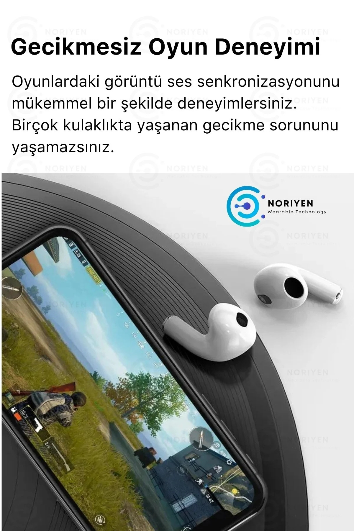 Premium Serisi White 2 Model IOS Android Uyumlu Aktif Gürültü Engelleme Kablosuz Bluetooth Kulaklık