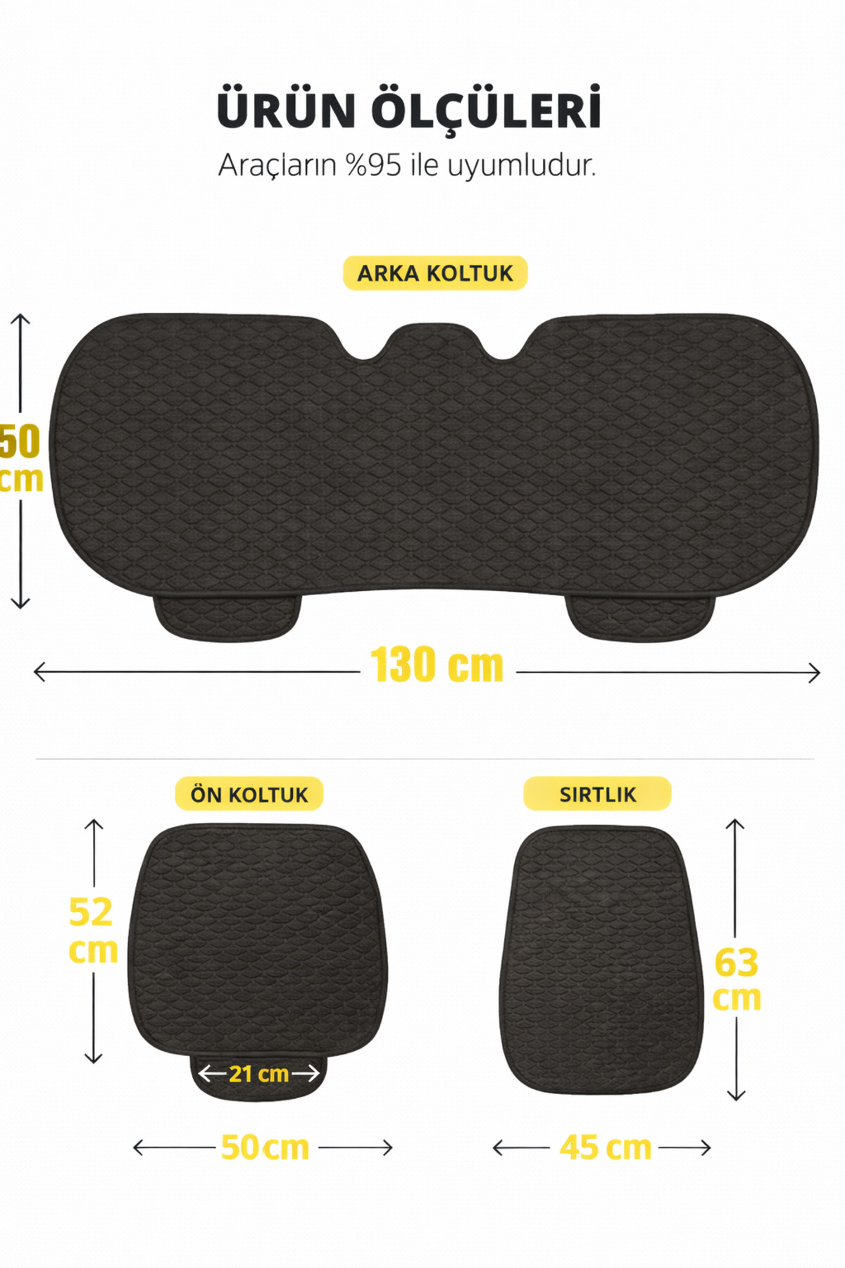 Ecarteks Deri- Oto Koltuk Minder Cepli Kolay Montaj- Koltuk Koruma Kılıfı (7'Lİ SET) fotoğrafı 6 (önizleme)