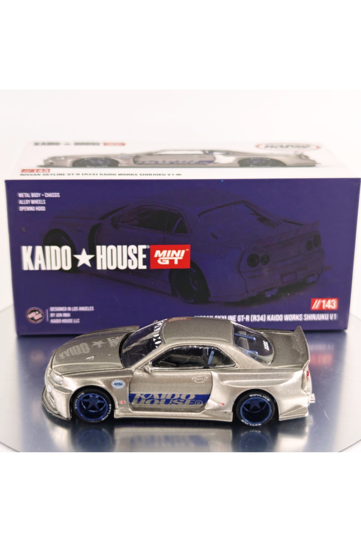 Kaido House Nissan Skyline GTR R34 Kaido Works SHINJUKU V1 //143