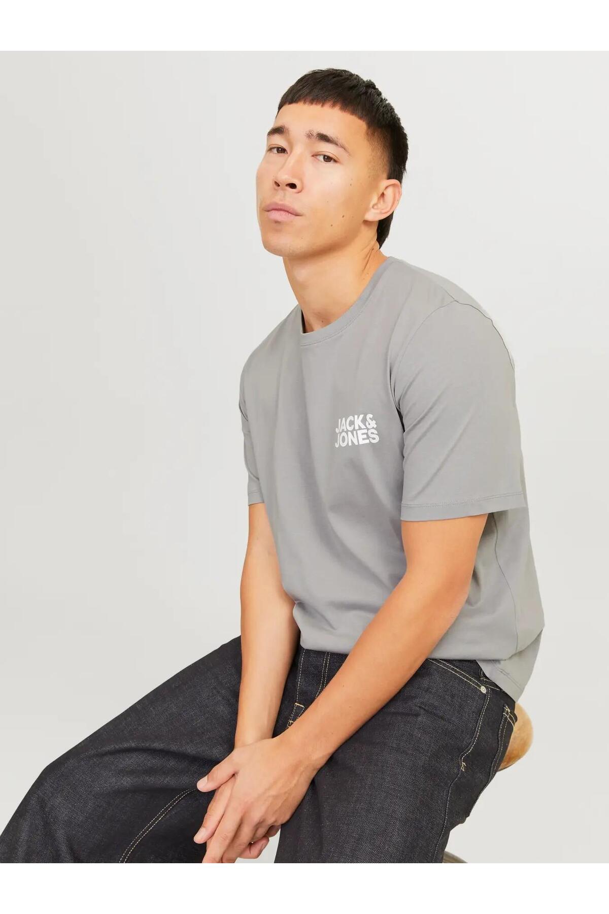 Jack & Jones Jack Jones Corp Logo Regular Fit Erkek Tişört 12151955 görsel 8