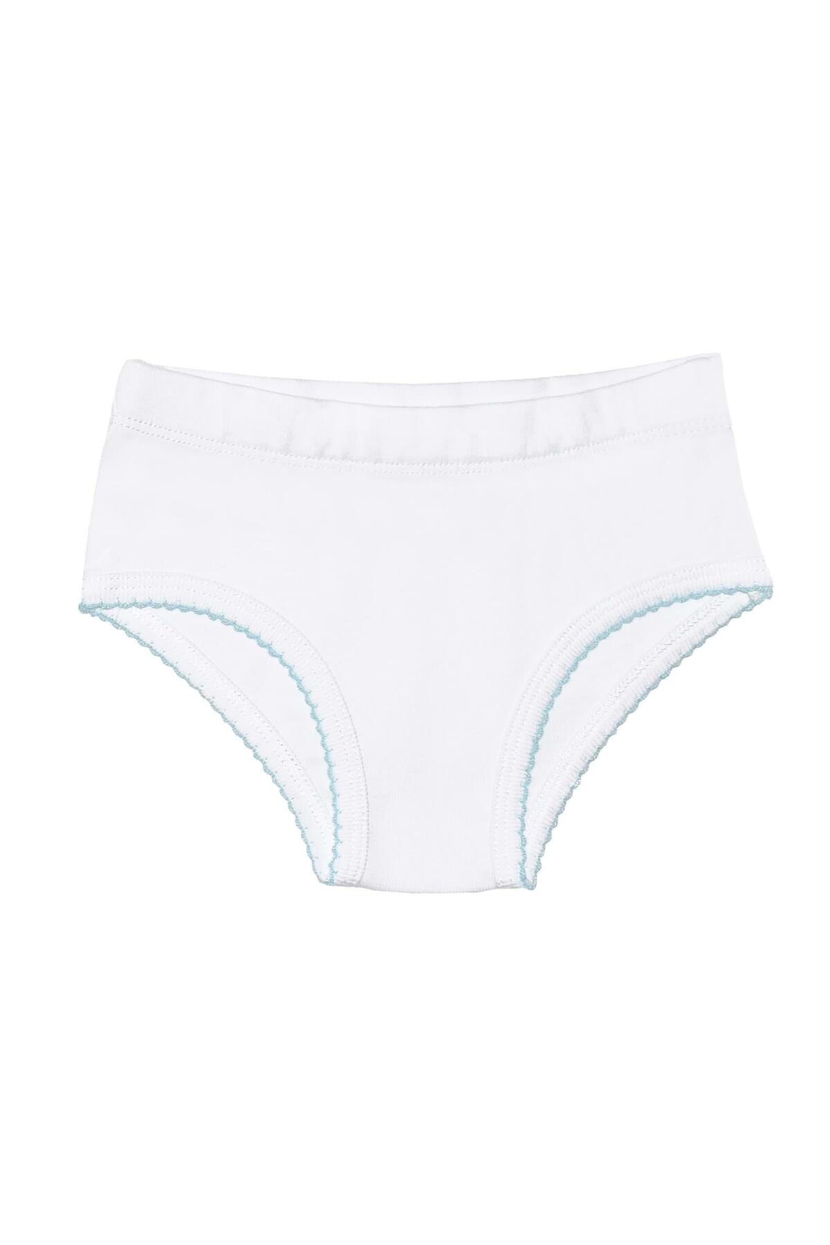 OrganicKid Soft Beyaz Kız Çocuk İç Çamaşır Set 3'lü fotoğrafı 7 (önizleme)