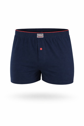 Öztaş Underwear Erkek Lacivert Havlu Bel Penye Boxer 1129a