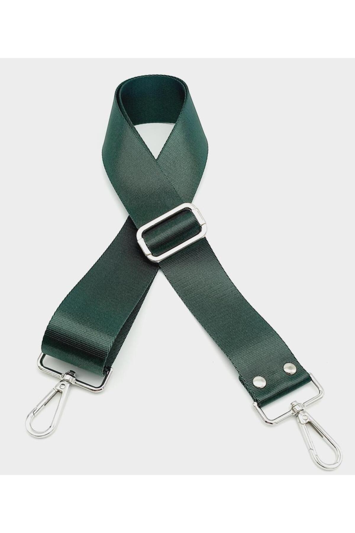 Polyester Column 120X4 Cm Duck Green Silver Metal