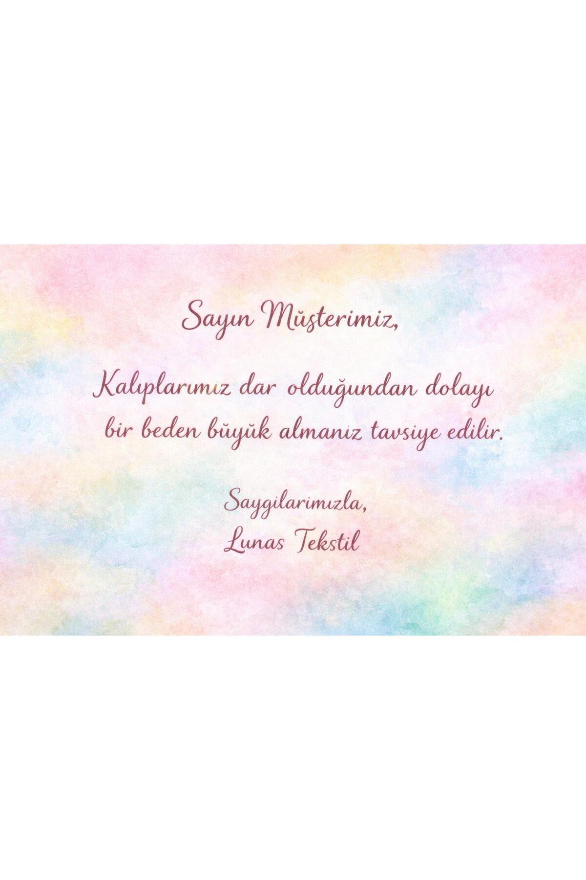 Lunas tekstil  Kız Çocuk Fiyonklu Hayal Tüllü Tütü Etek Kırmızı - Görsel 2