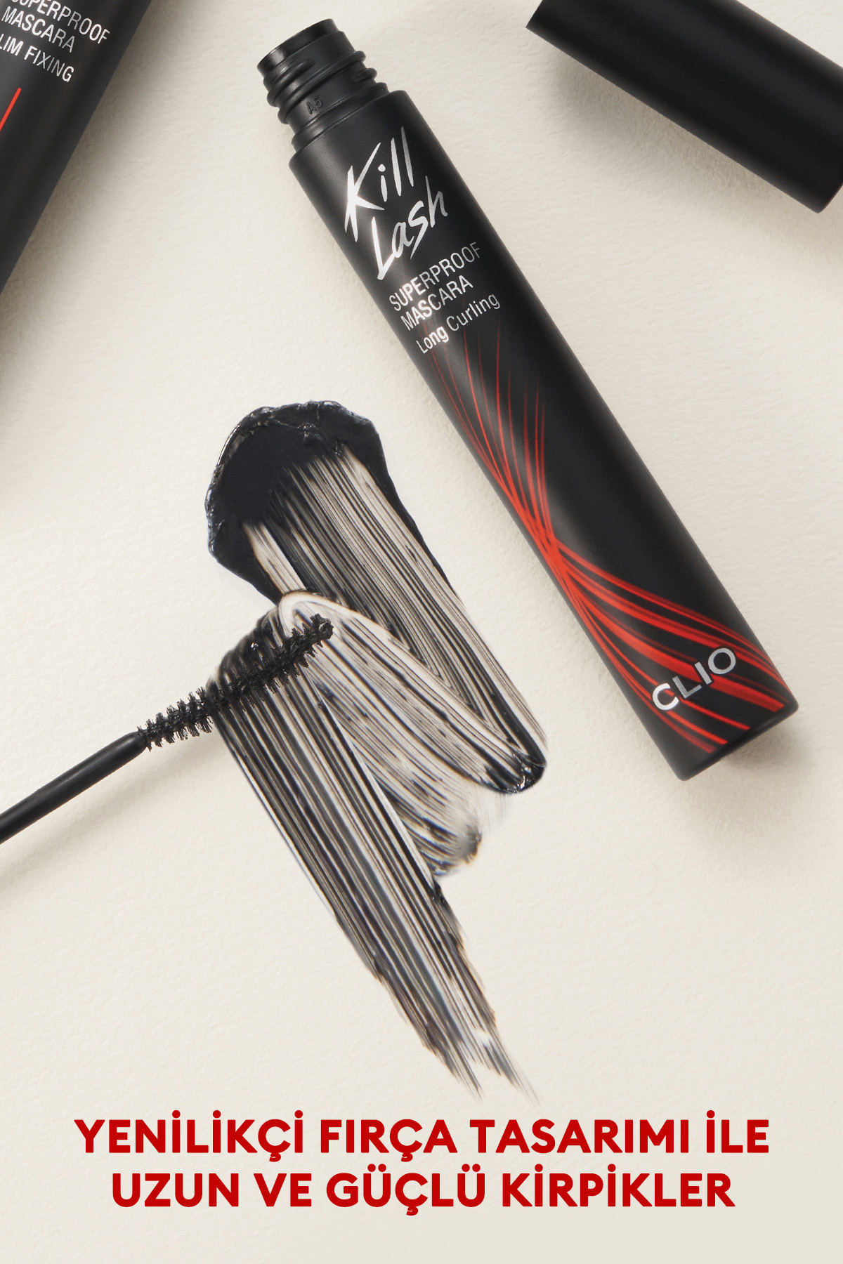 ریمل فوق مقاوم CLIO Kill Lash (010 Sharp Curl) — 7765 (با ماندگاری بالا، مژه‌ها را از ریشه تا نوک فر می‌کند) — تصویر 7 از 8