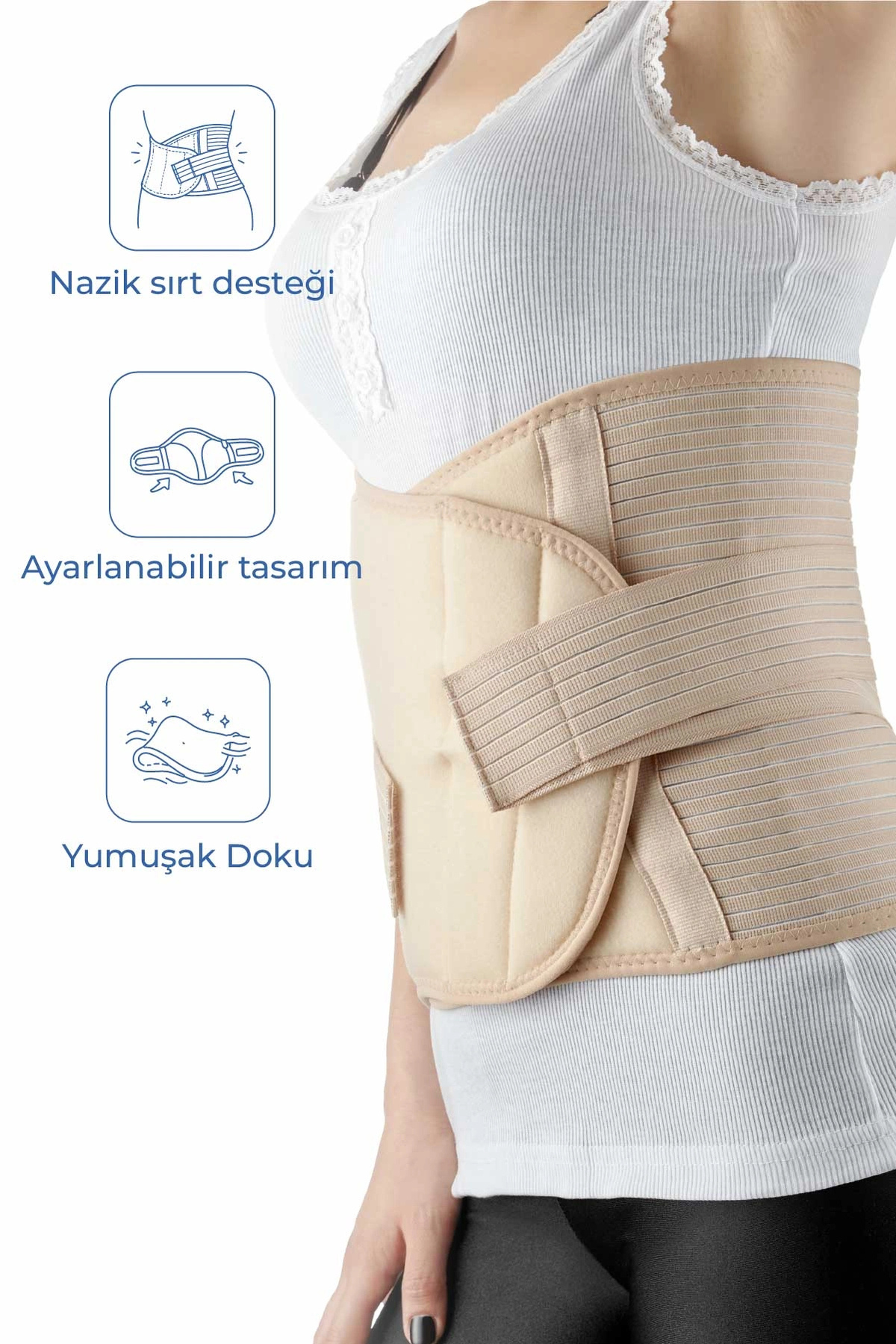 Postpartum Underwire Corset S/m/l/xl Size Skin (SPECIFY THE DESIRED SIZE IN THE MESSAGE)