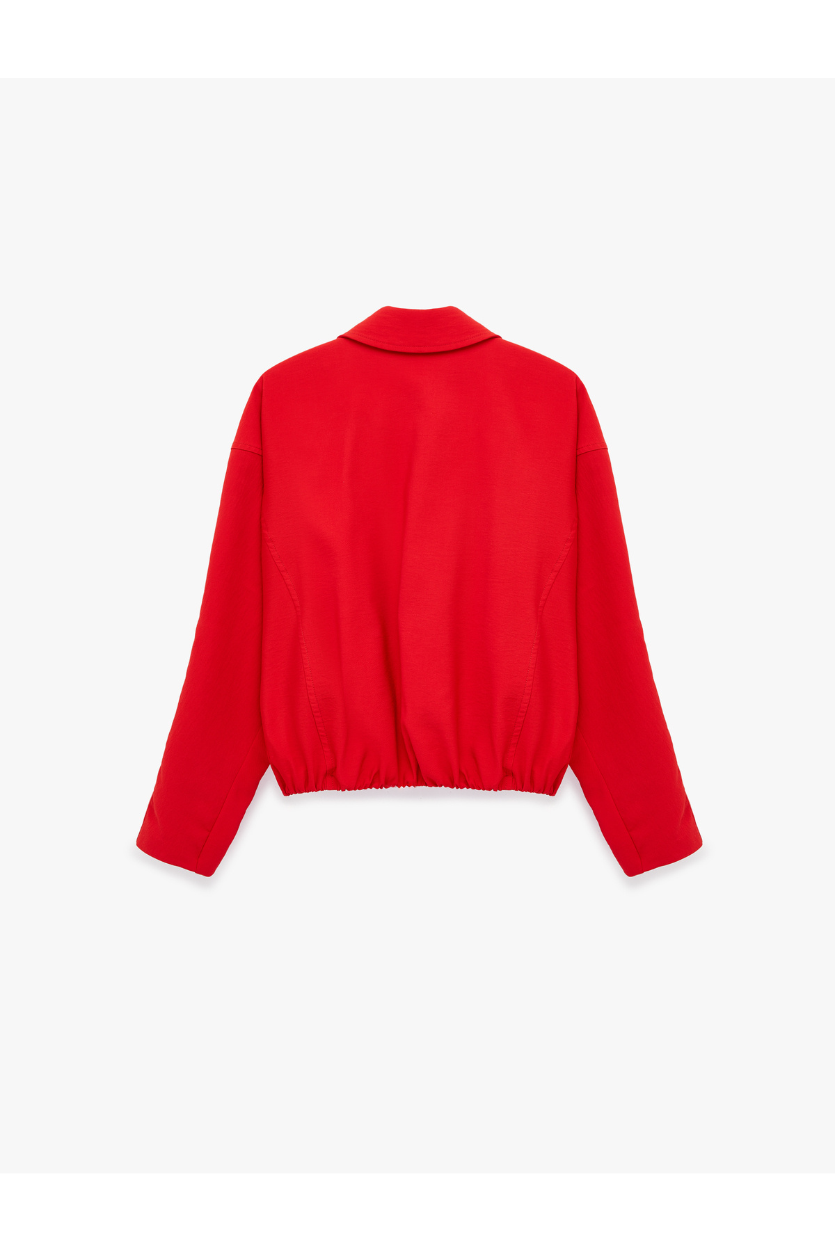 Koton  Cepli Uzun Kollu Fermuarlı Bomber Ceket - Görsel 5