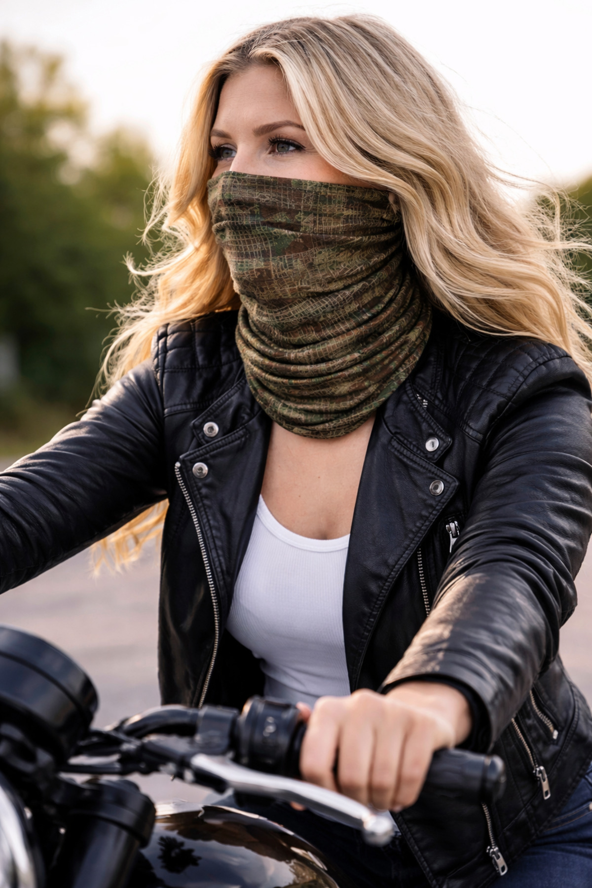 colizon Unisex Termal Buff Boyunluk - UV Korumalı Balaklava Tipi Outdoor Sporcu ve Motosiklet Maskesi görsel 3