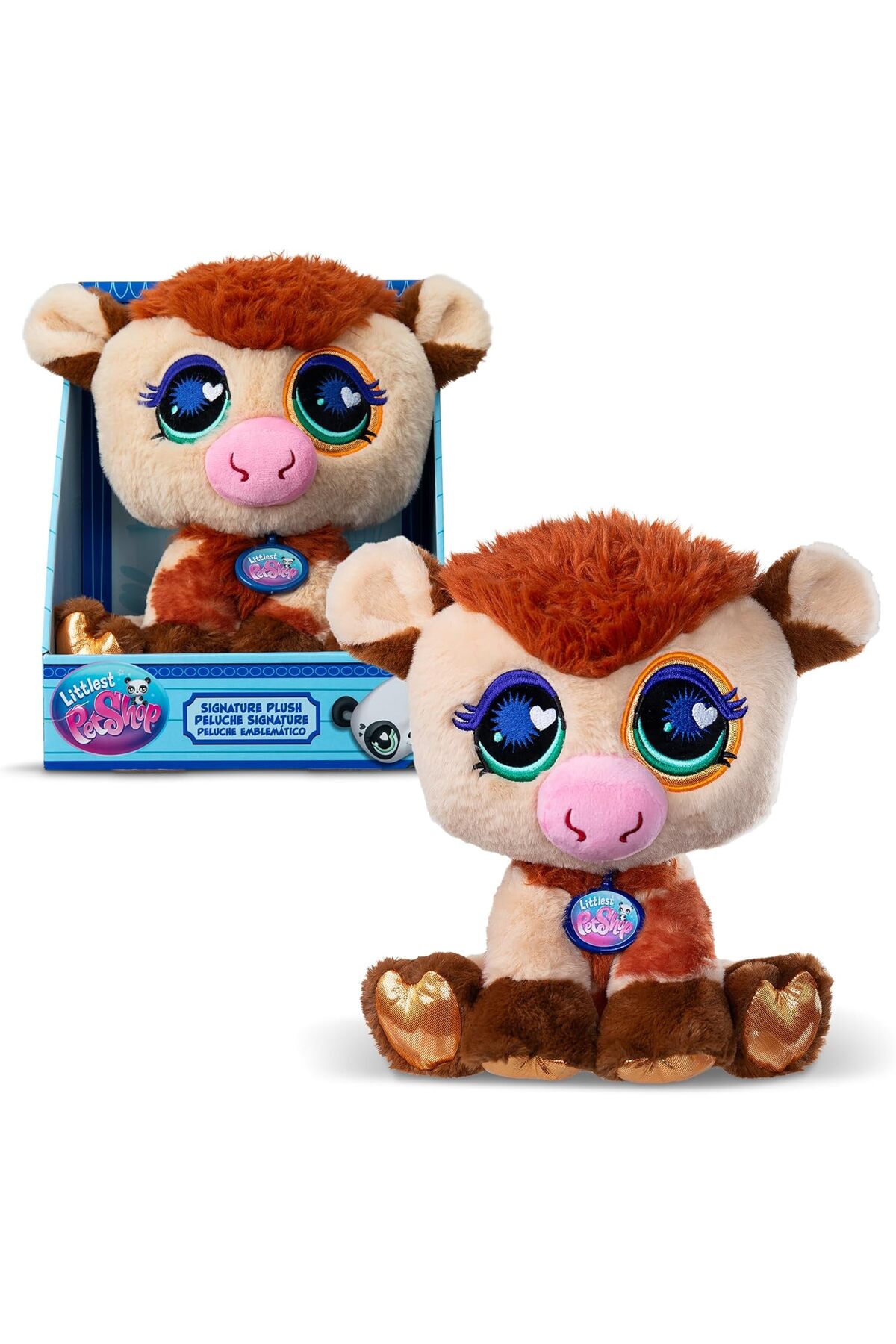 Littlest Pet Shop LPS Minişler İnek Signature İmza Serisi Peluş