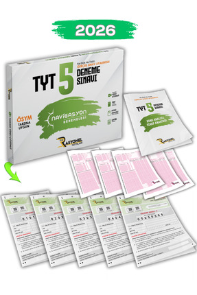 Rasyonel Yayınları 2026 Tyt Tüm Dersler 5'li Genel Deneme Seti (MEB Müfredatı...
