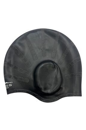 bostancı Kulaklıklı Silikon Yüzücü Bonesi Havuz Deniz Yüzücü Bone k