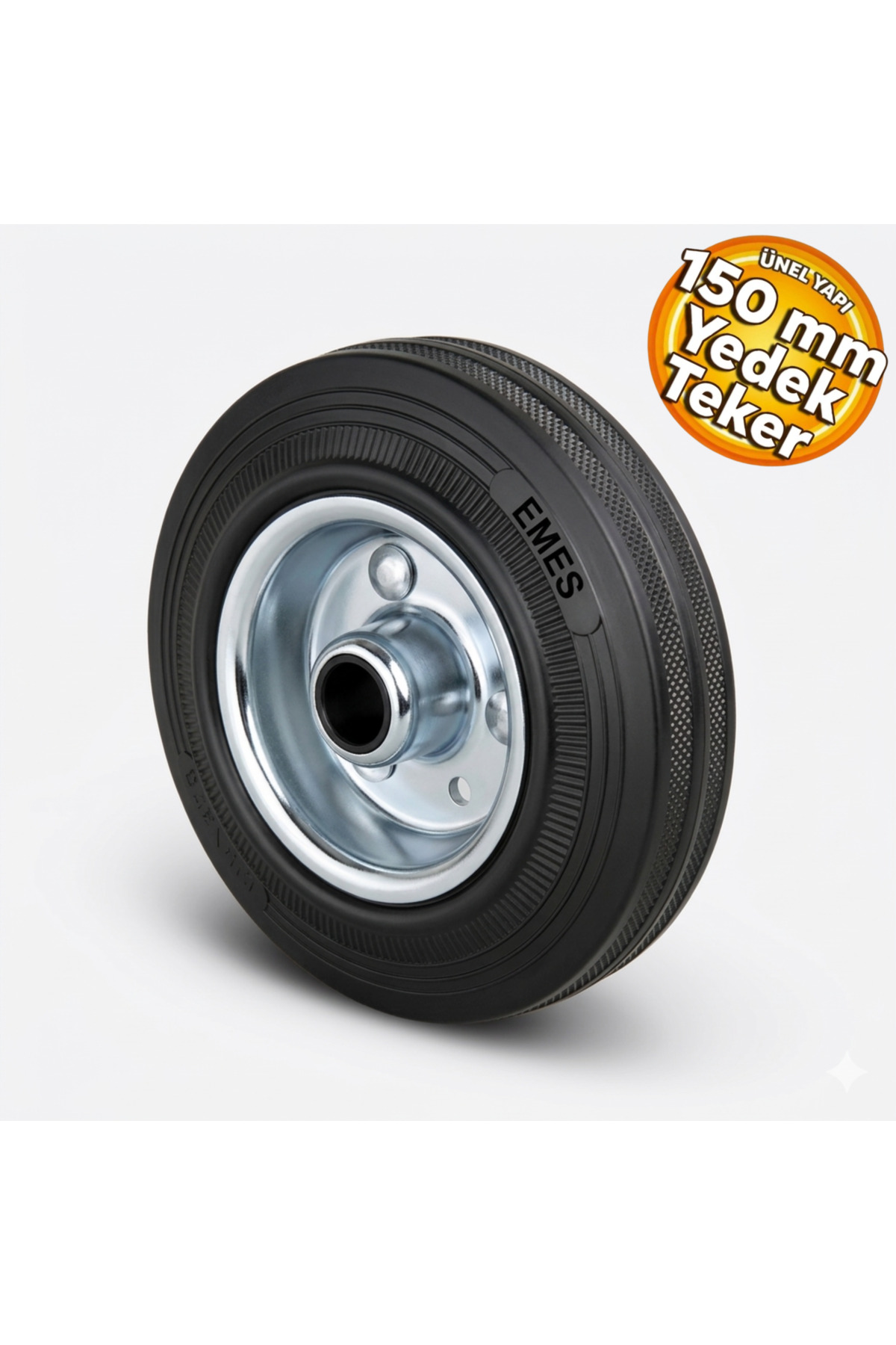 Emes SPR150 Yedek Tekerlek 150x40 mm Yedek Jantlı Tekerlek 130 Kg ...