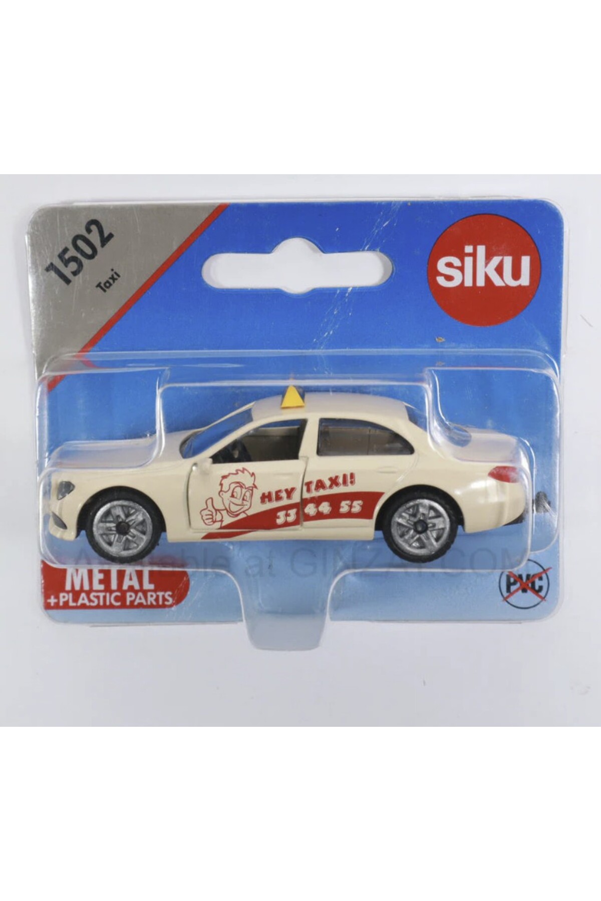 TOYFEST Siku Mercedes-Benz E350d Taxi 1502 Metal Oyuncak Araba