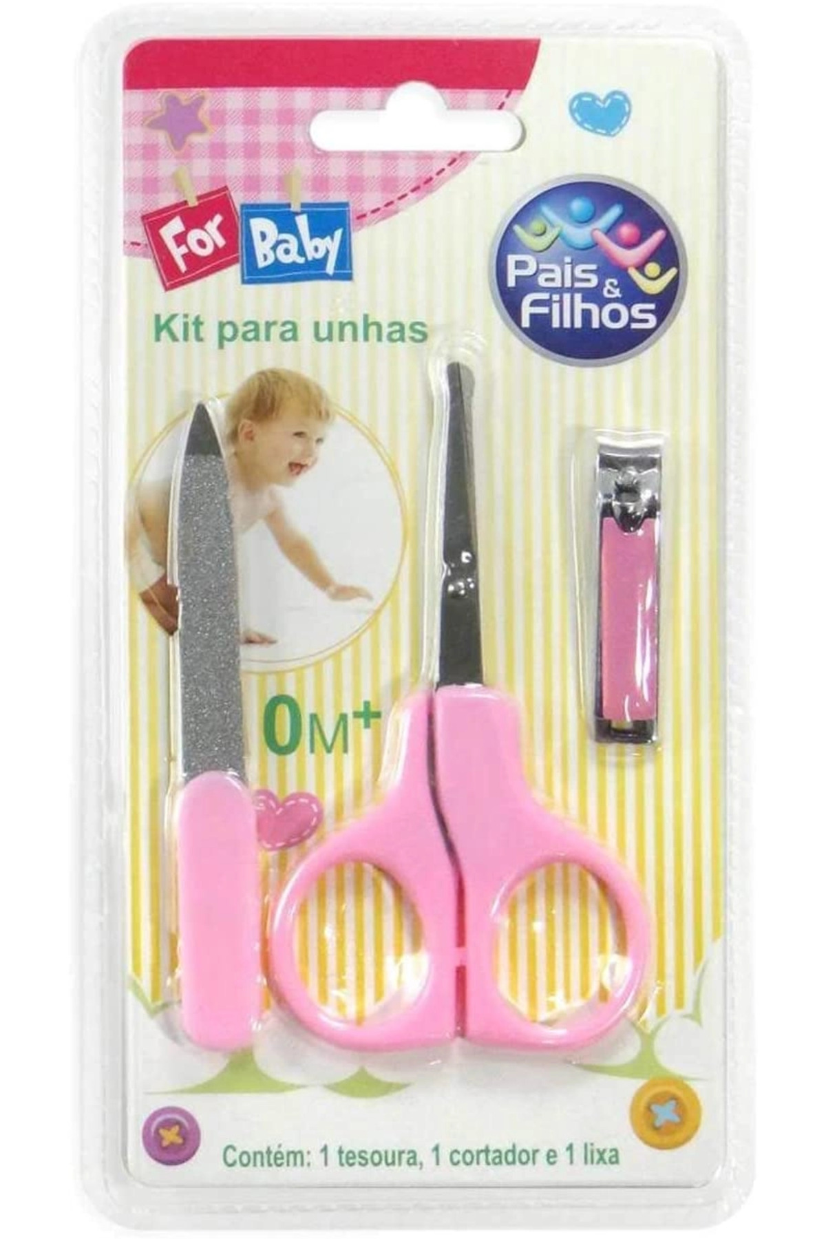 KaF KeF SHoPP VLK Baby Bebek Tırnak Bakım Seti - Pembe VLK fotoğrafı 2 (önizleme)