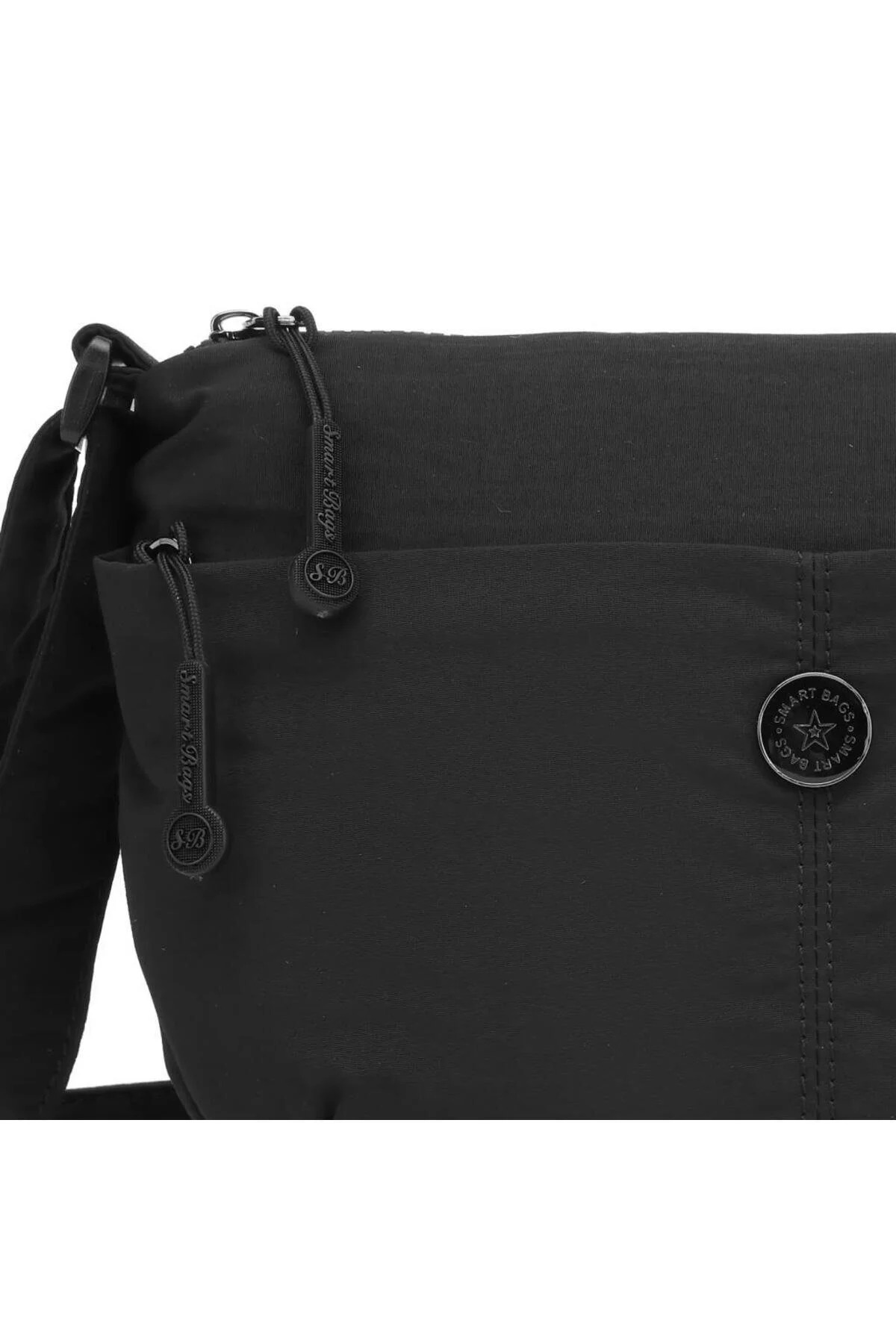 SMART BAGS Kadın Çapraz Postacı Çanta Su Geçirmez Çok Gözlü Hafif Premium Günlük Çanta 3338 görsel 2