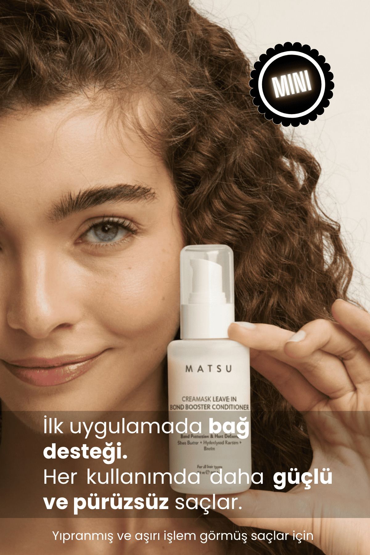 Creamask Durulanmayan Bakım Kremi 50 ml | Bağ Onarımı & Isı Koruması — MP151 — تصویر 3 از 9