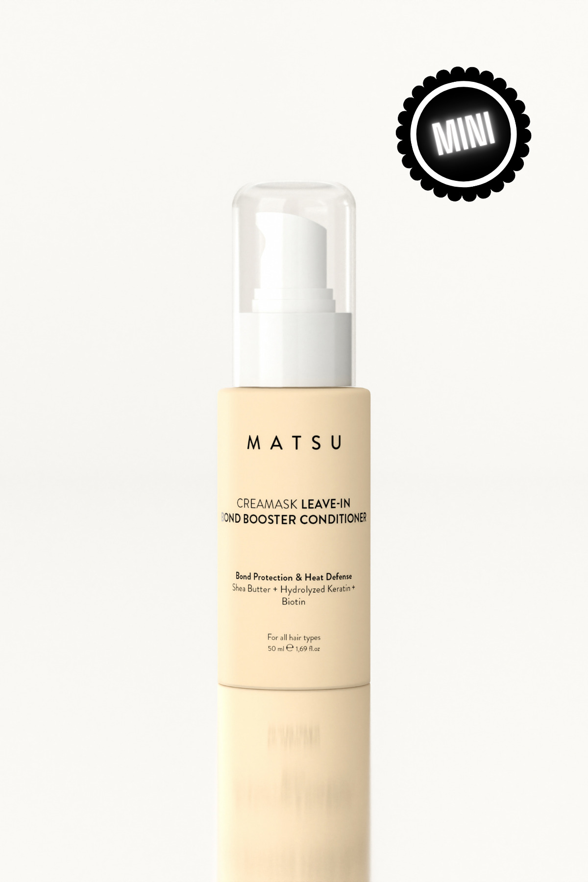 MATSU Creamask Durulanmayan Bakım Kremi 50 ml | Bağ Onarımı & Isı Koruması — MP151