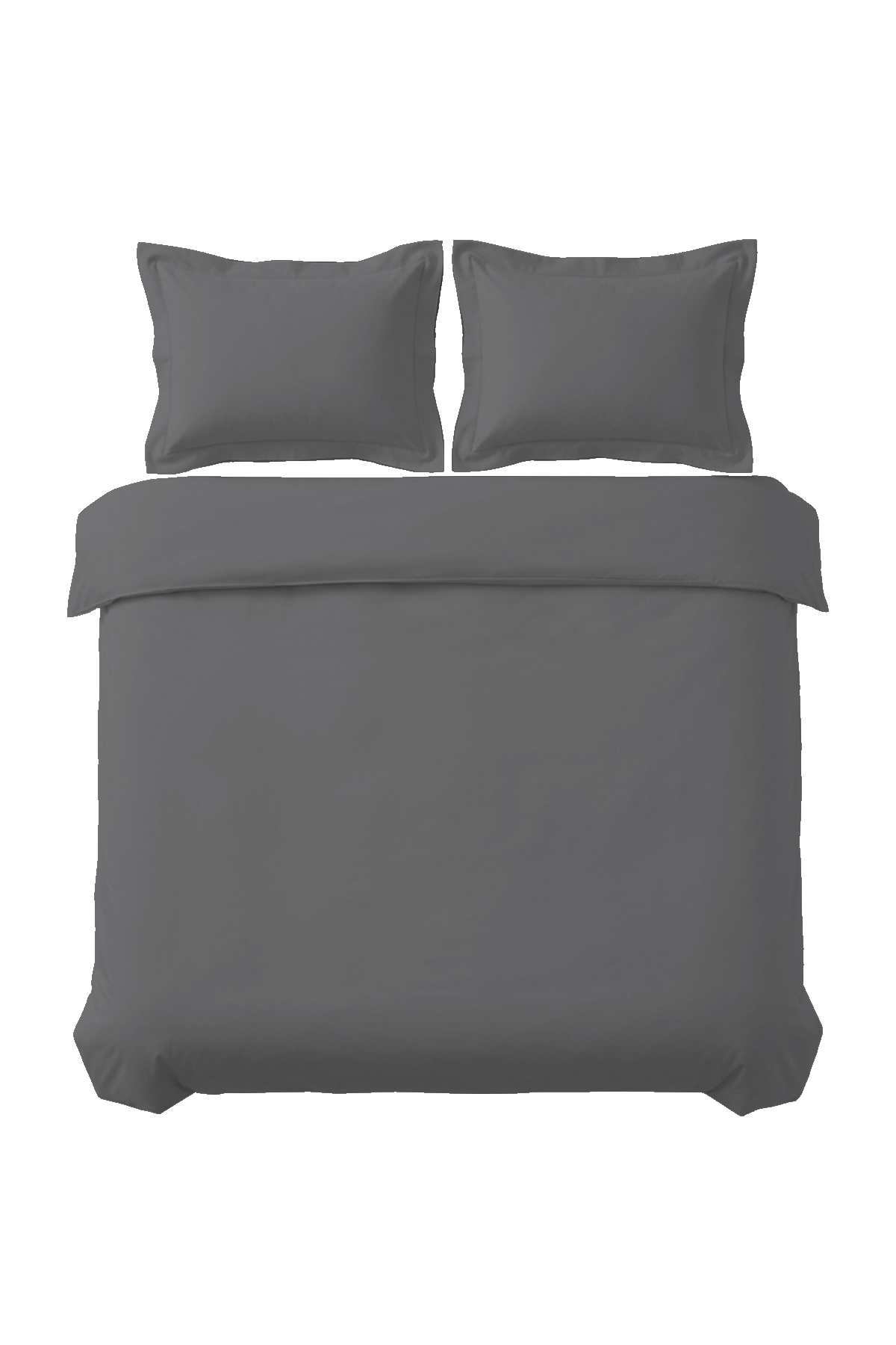 Snazzy 100% Cotton Satin 200 TC (80 Strands) Double Duvet Cover Set