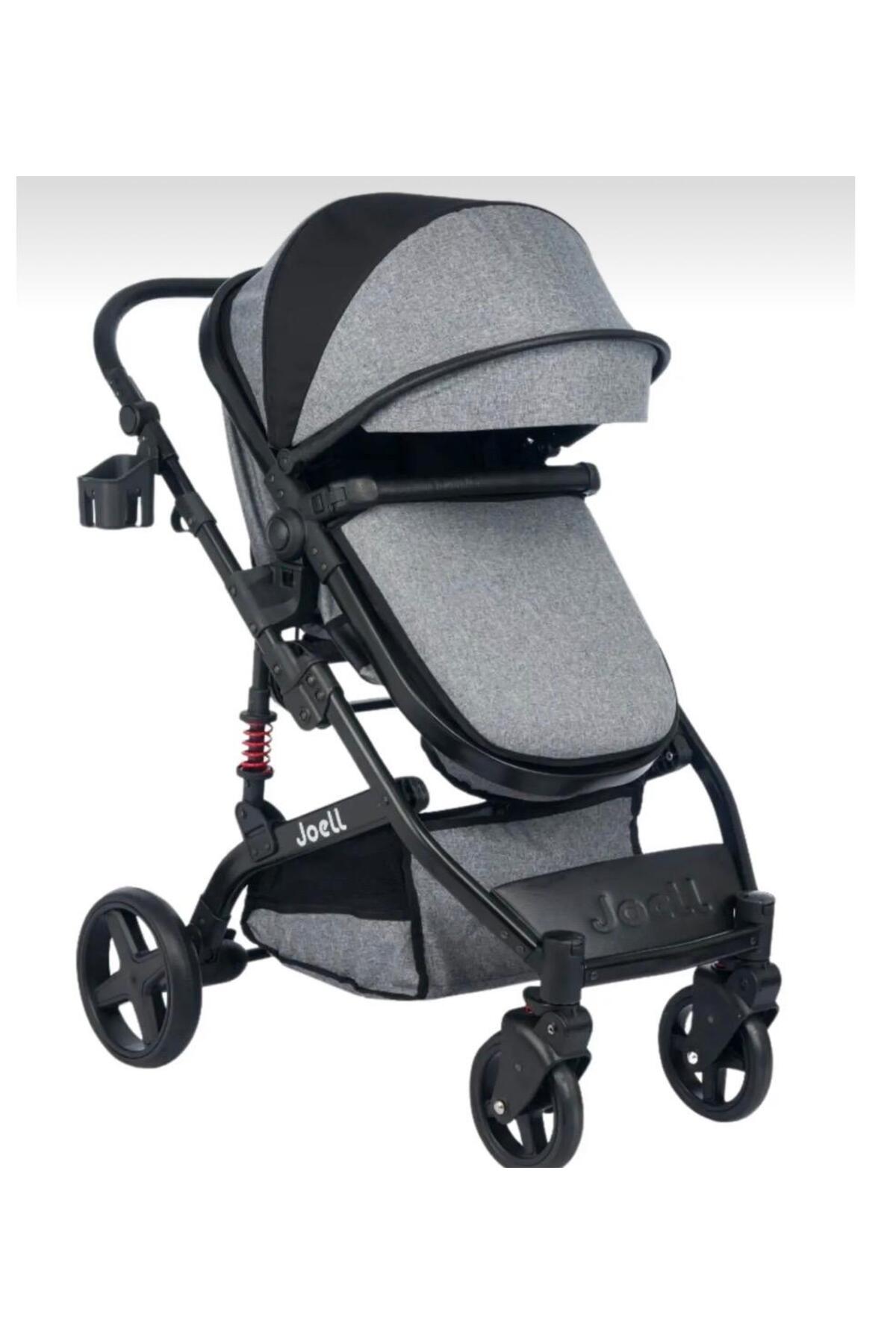 ÖYKÜ BEBEK DUNYASI Çanta Ve Yağmurluk Hediyeli Ultra Hafif Premium Bebek Arabası Seti Doğumdan İtibaren Kullanabilme fotoğrafı 5 (önizleme)