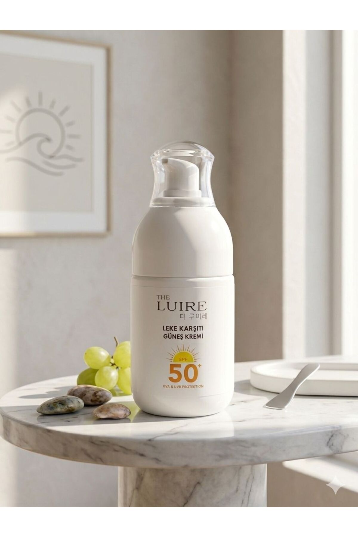Leke Karşıtı Güneş Kremi SPF 50+ High Protection UVA/UVB Yüksek Korumalı 100 ML — 26LU004 — تصویر 3 از 4