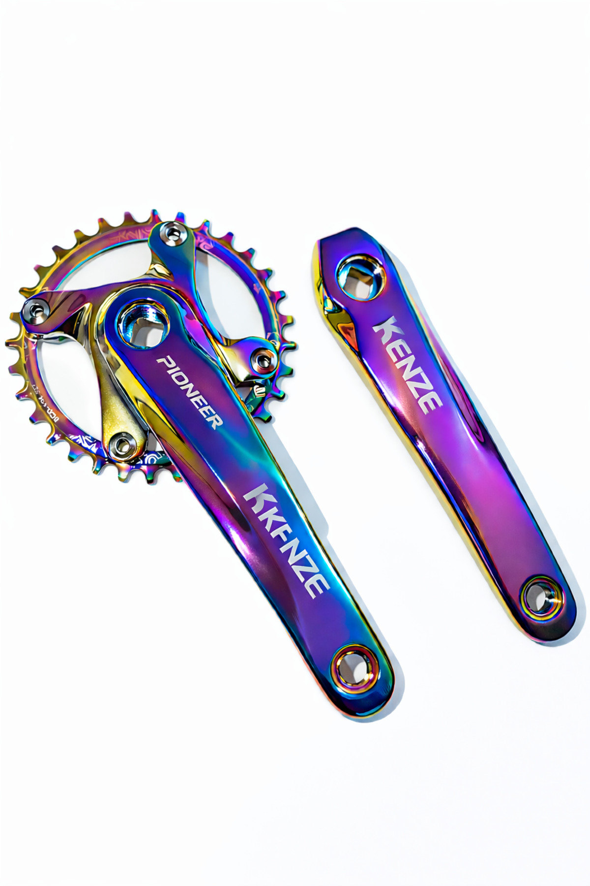 KENZE Mtb Rainbow Bisiklet Aynakol 32T 170mm (Oil Slick) - Fiyatı