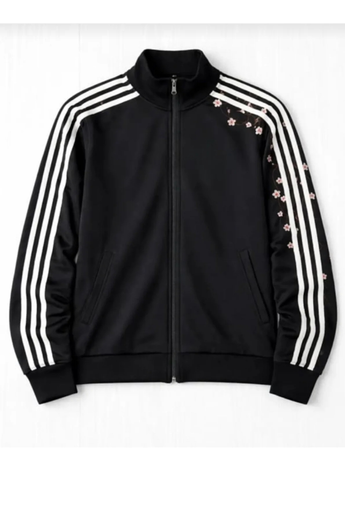 eyonnwear  Y2K Sakura Nakış Detaylı Hırka - Görsel 2