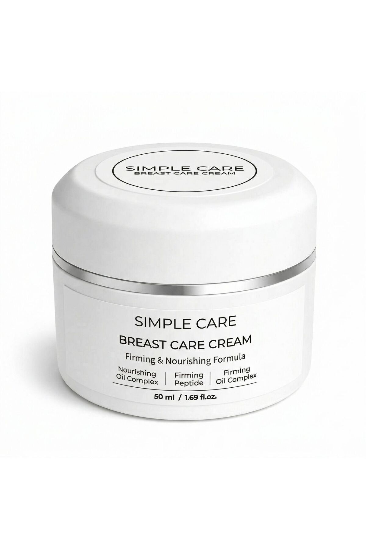 SIMPLE CARE Göğüs Bakım Seti – Sıkılaştırıcı & Işıltı Veren Krem 50 ml — SC00221