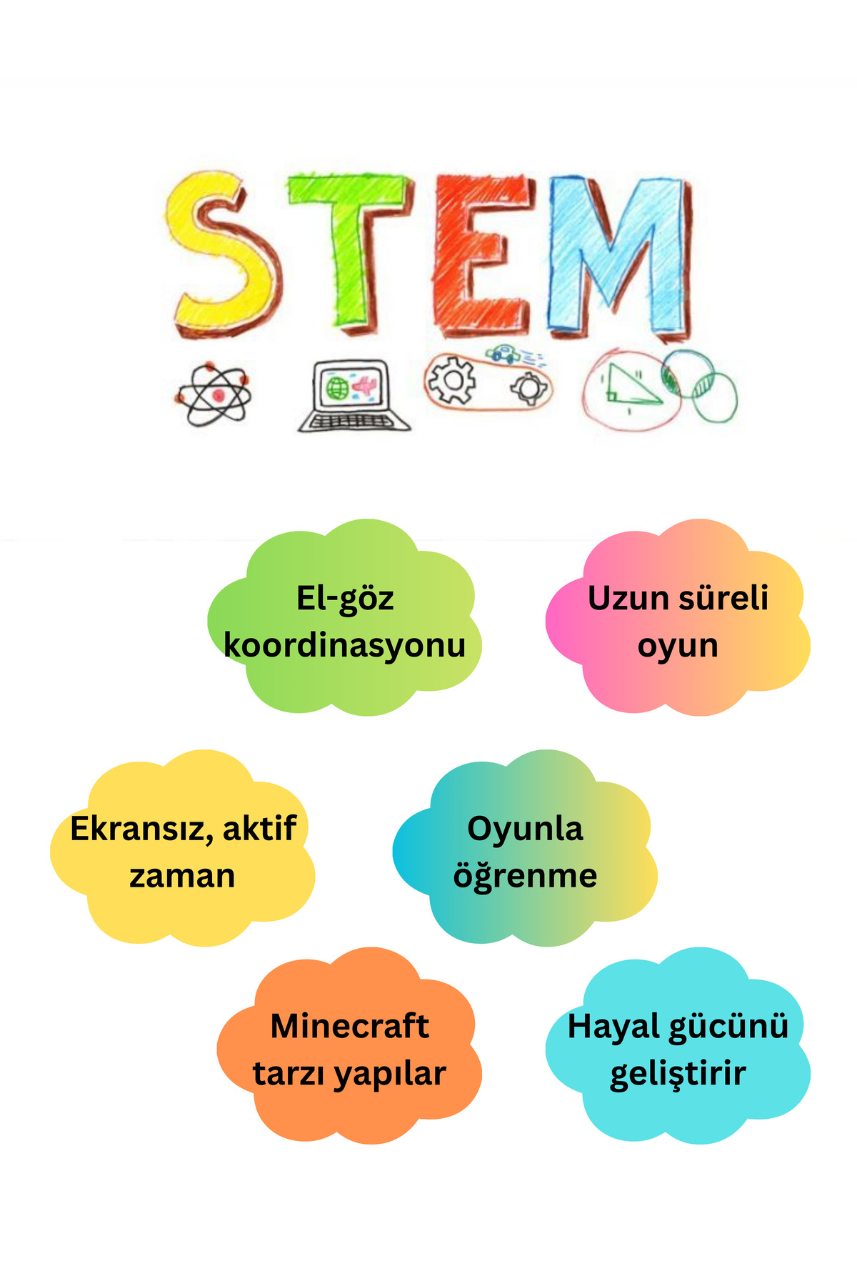 Magneton Minecraft Tarzı Manyetik Blok Yapı Küp Oyuncak 59 Parça - Kitapçıklı - 3+ Yaş STEM Eğitici Oyuncak fotoğrafı 4 (önizleme)