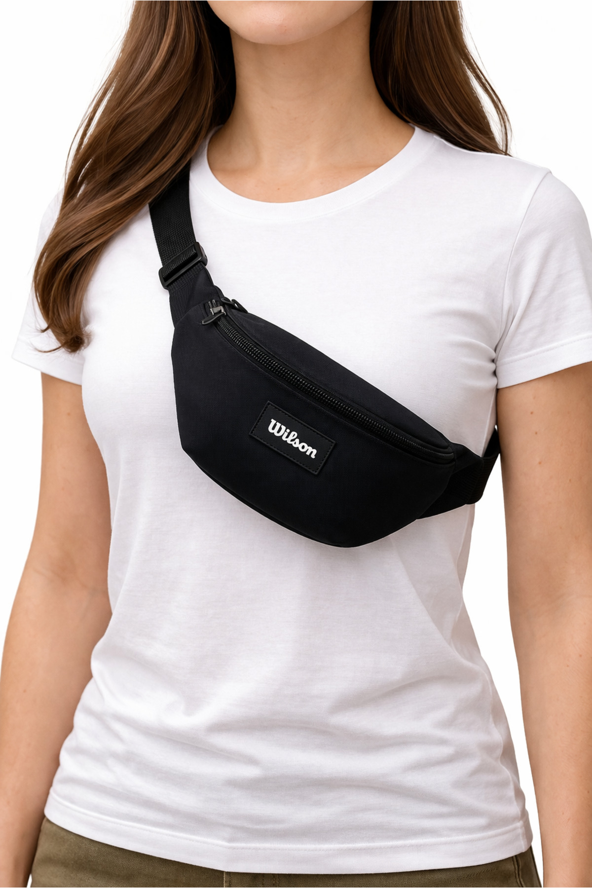 Wilson Bel Göğüs ve Omuz Çantası Kumaş Unisex Su Geçirmez Free Bag görsel 4