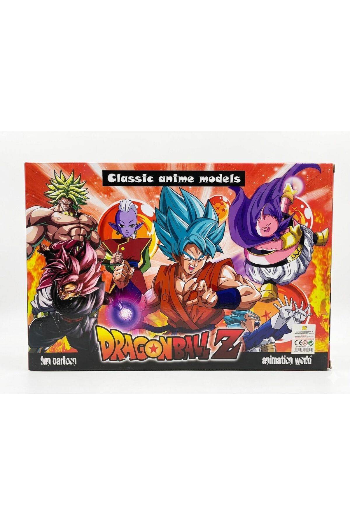 afreyz oyuncak Oyuncak Dragon Ball 8'Li Figür Set Kaliteli Anime